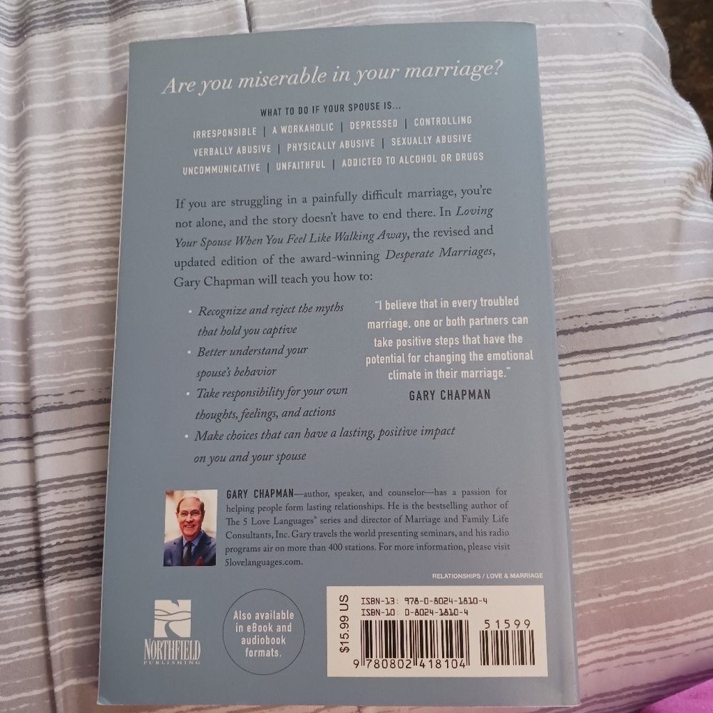 Book on loving your spouse